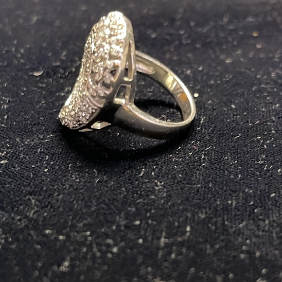 Sterling silver ring with cubic zirconia - Picture 5 of 8